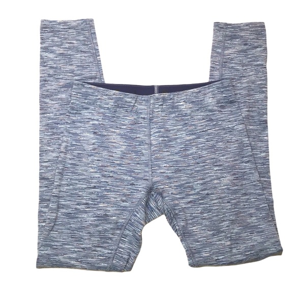 Outdoor Voices 
Blue Textured Full length Leggings - Picture 1 of 9